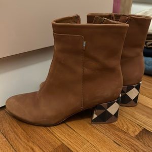Tom’s Color Block Suede Boots